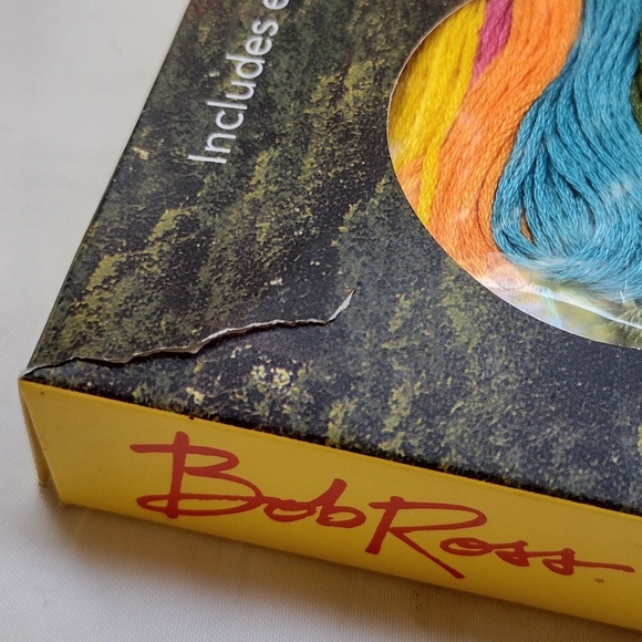 Bob Ross Embroidery Sewing Kit / Bob Ross Embroidery Designs / Complete Kit - Picture 11 of 12